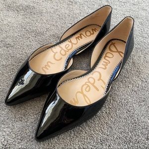 Sam Edelman Rodney d’Orsay Patent Leather Flats